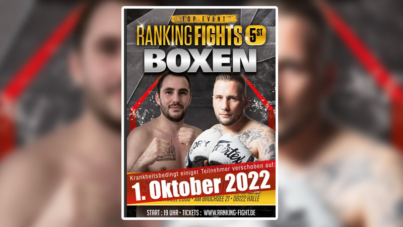 You are currently viewing Krankheitsbedingt Verschoben – Box-Event am 01.10.2022