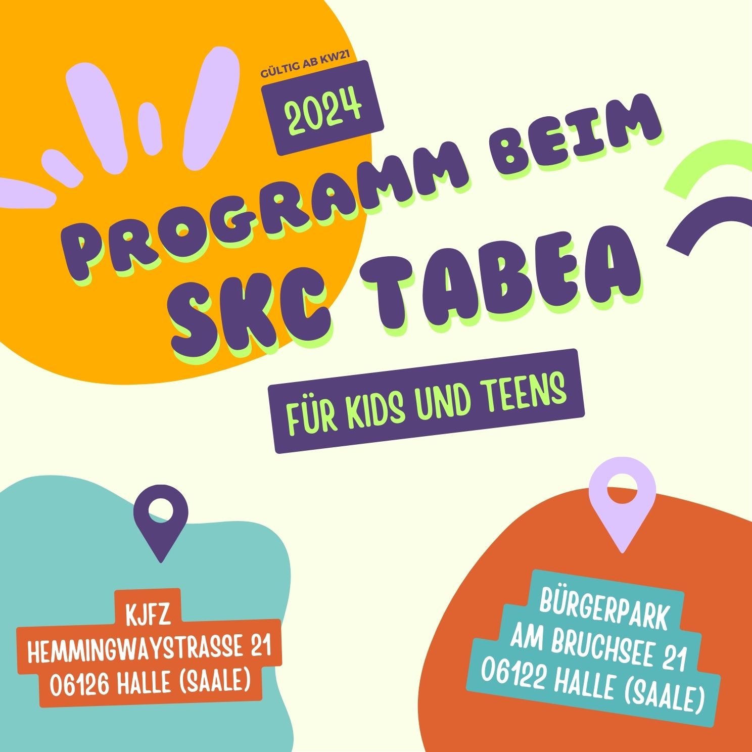 Mehr über den Artikel erfahren Kinder- und Jugendprogramm beim SKC TABEA